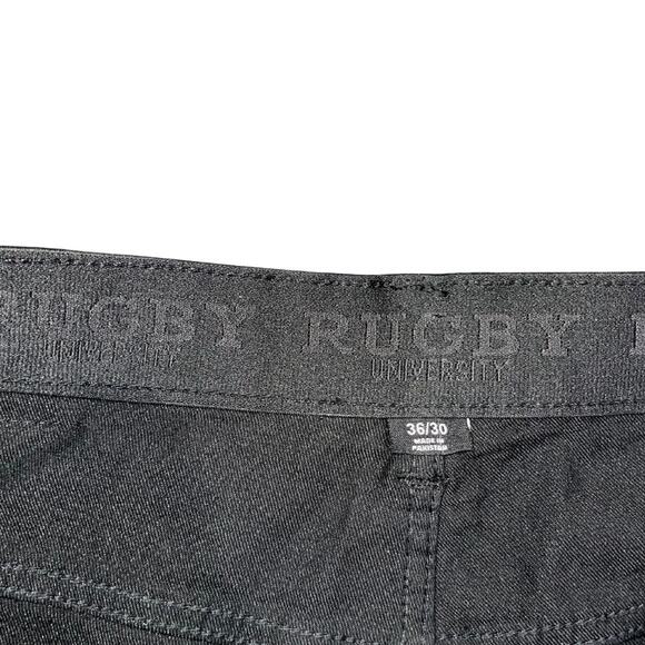 Rugby University Ralph Lauren Jeans Size 36X30 Straight Leg Streetwear Denim - Picture 3 of 5